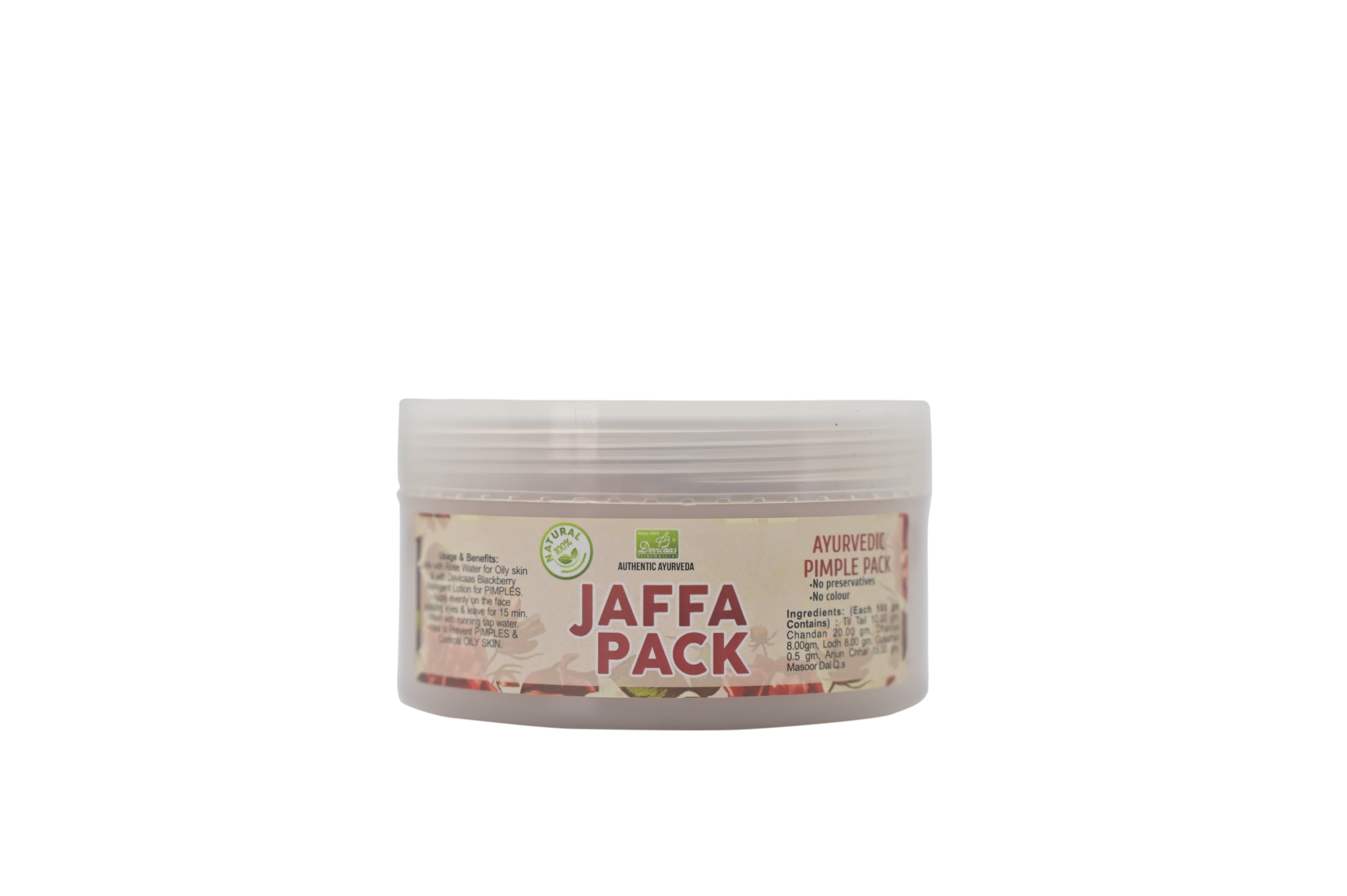 Jaffa Face Pack