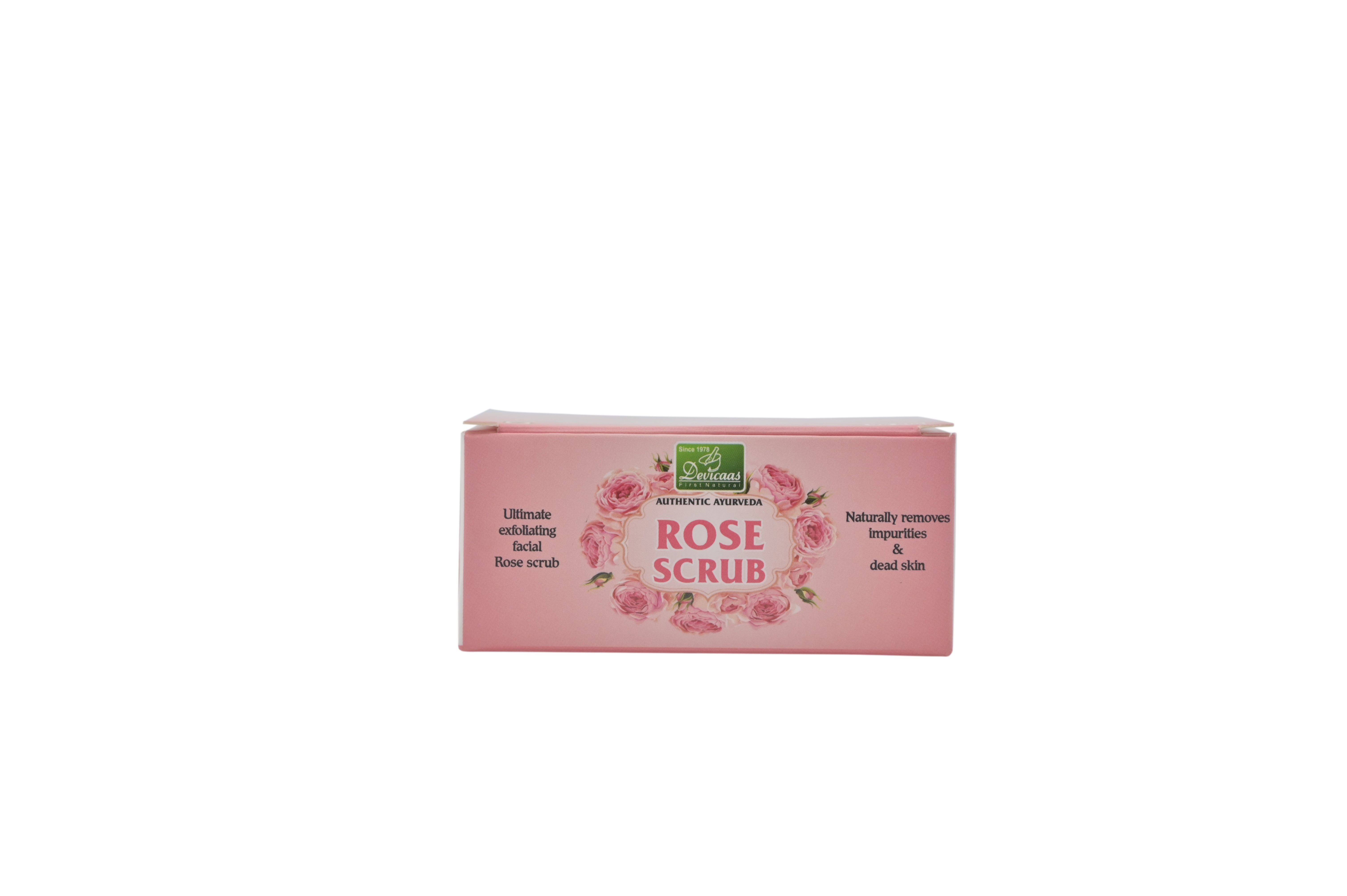 Rose Scrub for dry skin