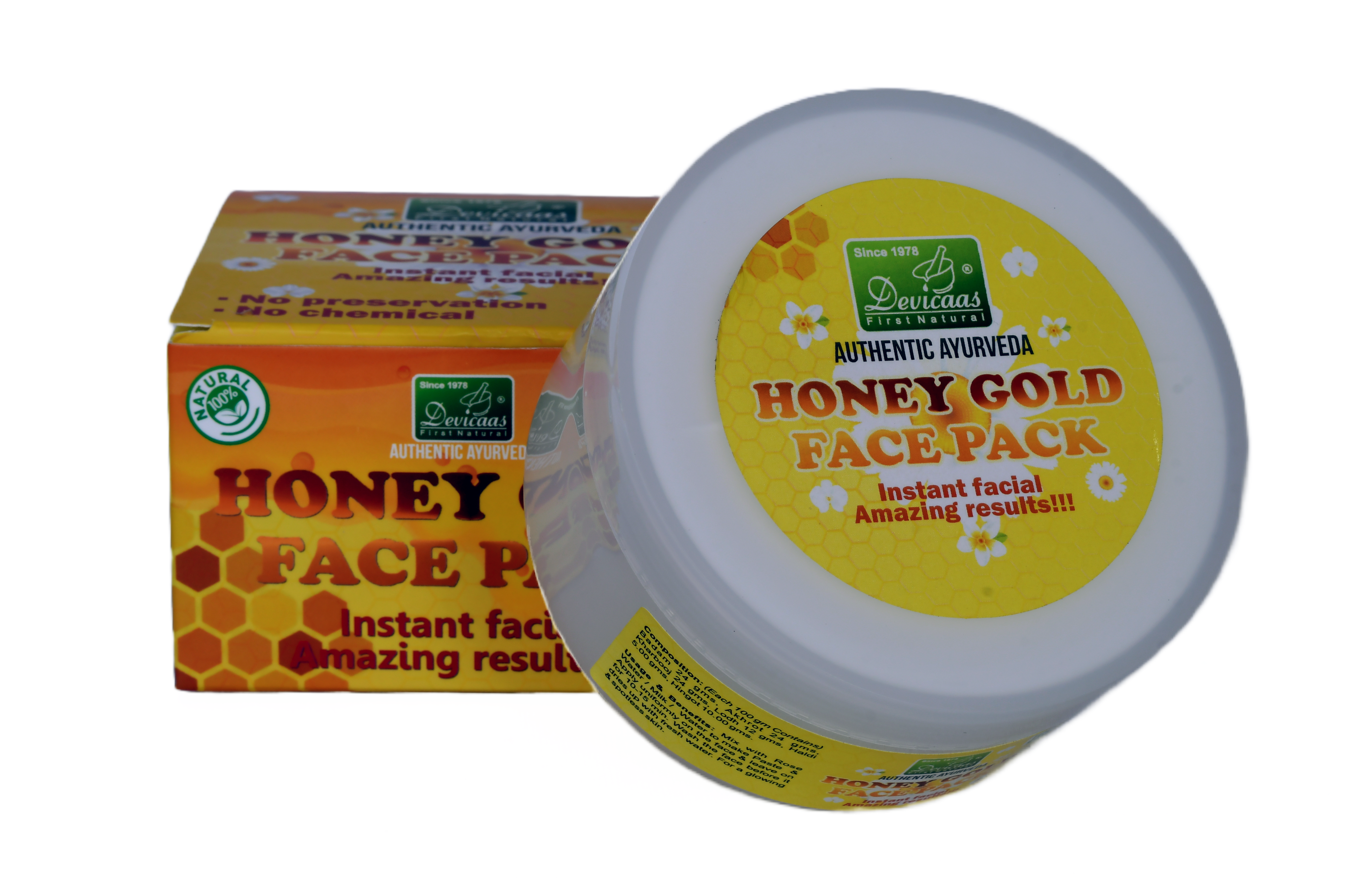 Honey Gold Face Pack