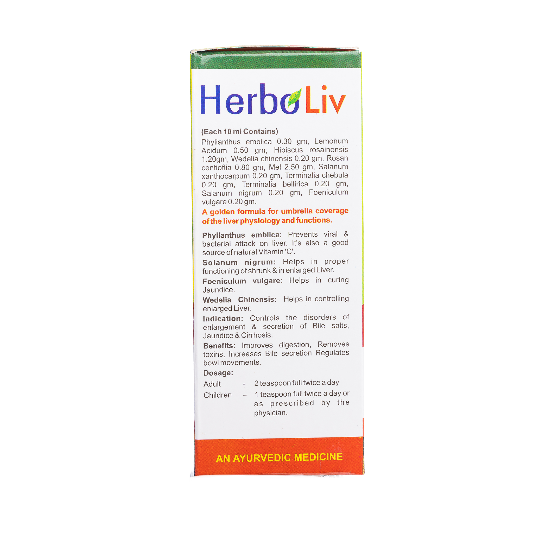 HERBOLIV – 100% Natural Liver Tonic