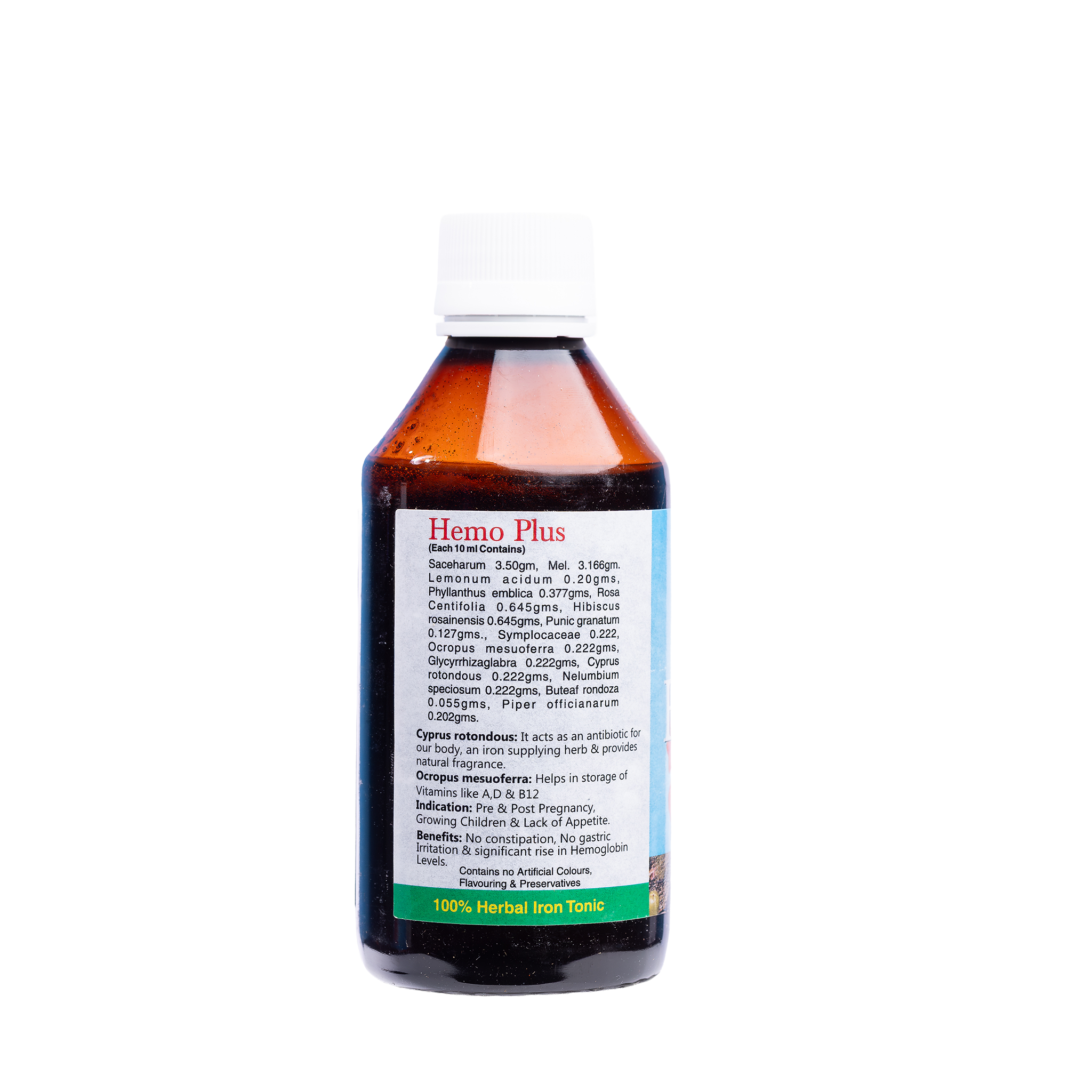 Hemo Plus – 100% Natural Iron Tonic
