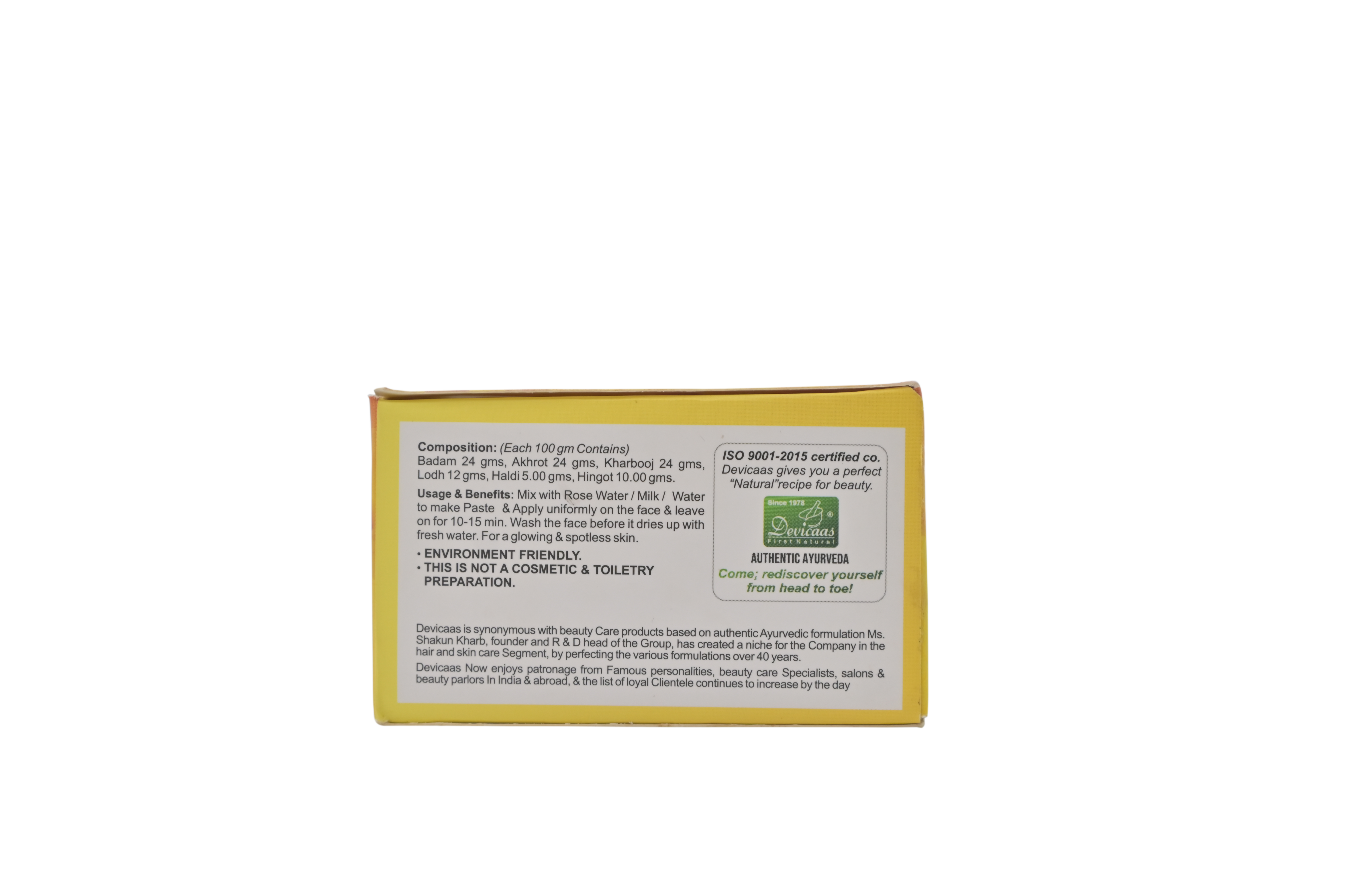 Honey Gold Face Pack