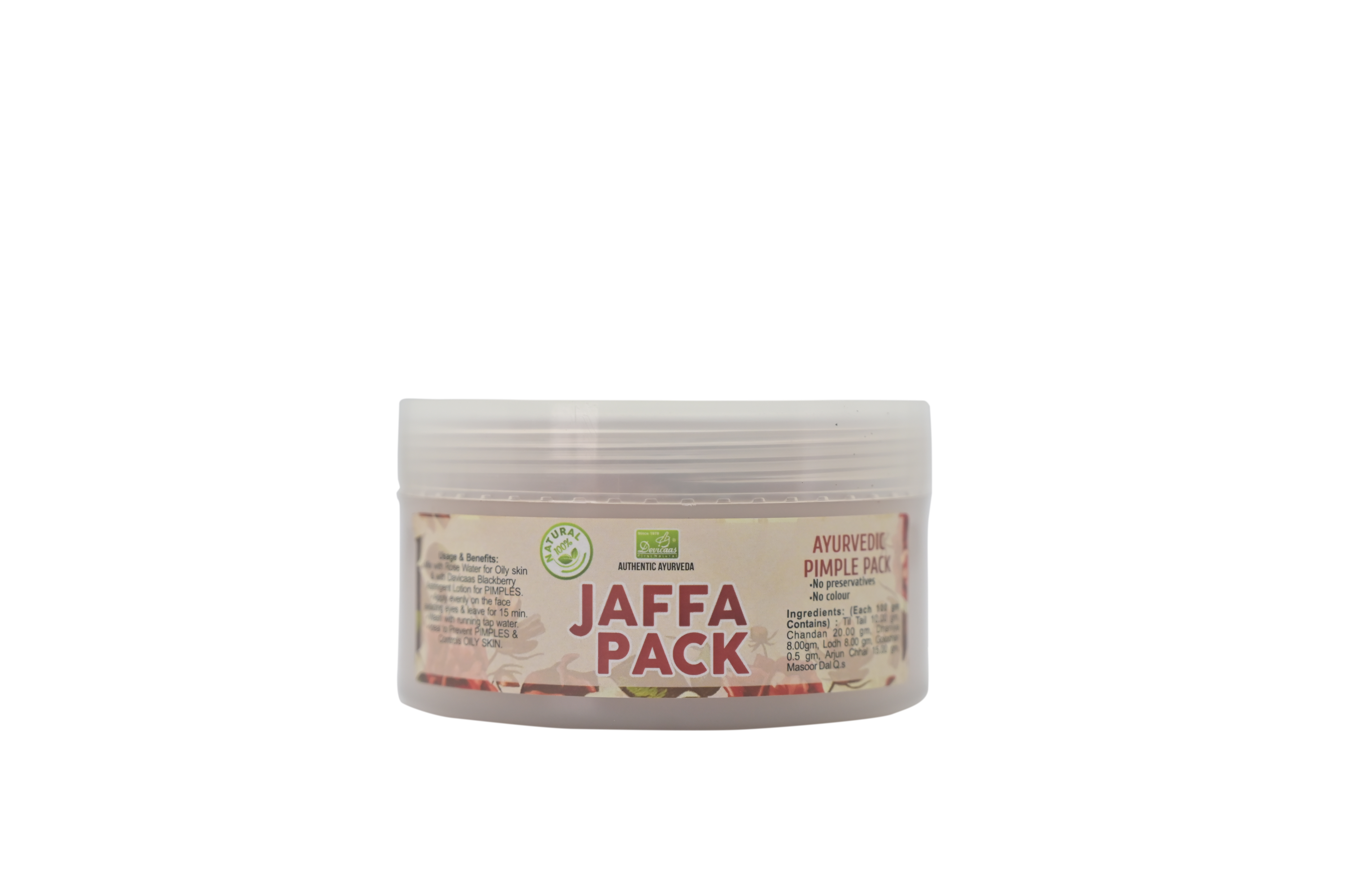 Jaffa Face Pack